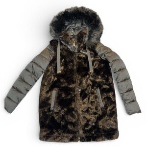Luxurious Faux Fur Teddy Jacket with Hood